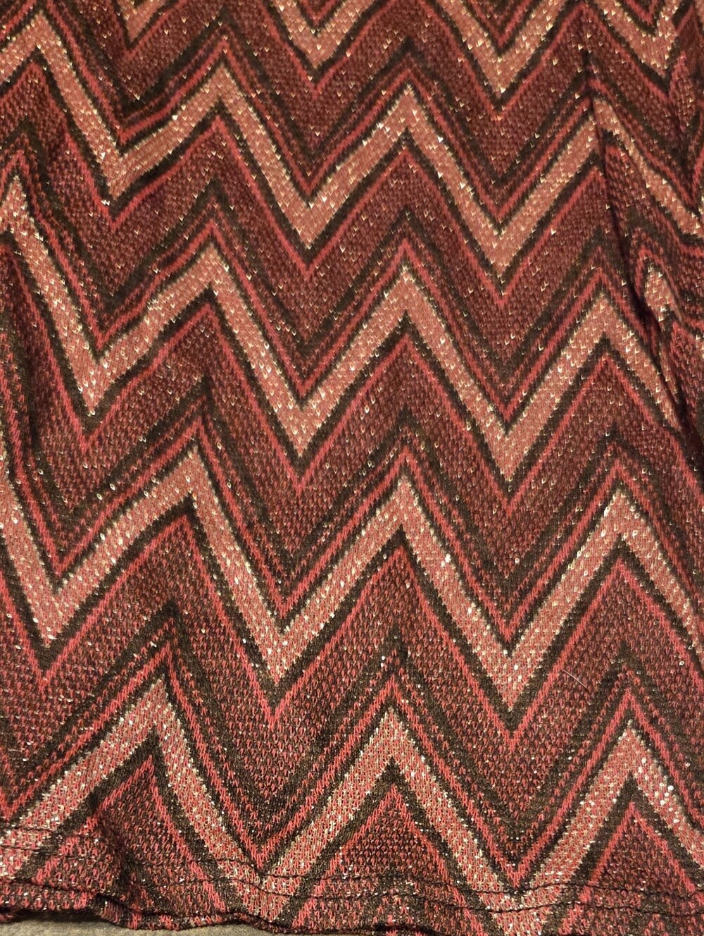 New VITAMIN A Chevron Zig Zag Swimsuit Coverup M 8 NWT - Picture 5 of 6